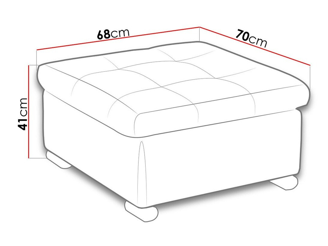 Reposapiés Comfivo Gemma (Magic Velvet 221)