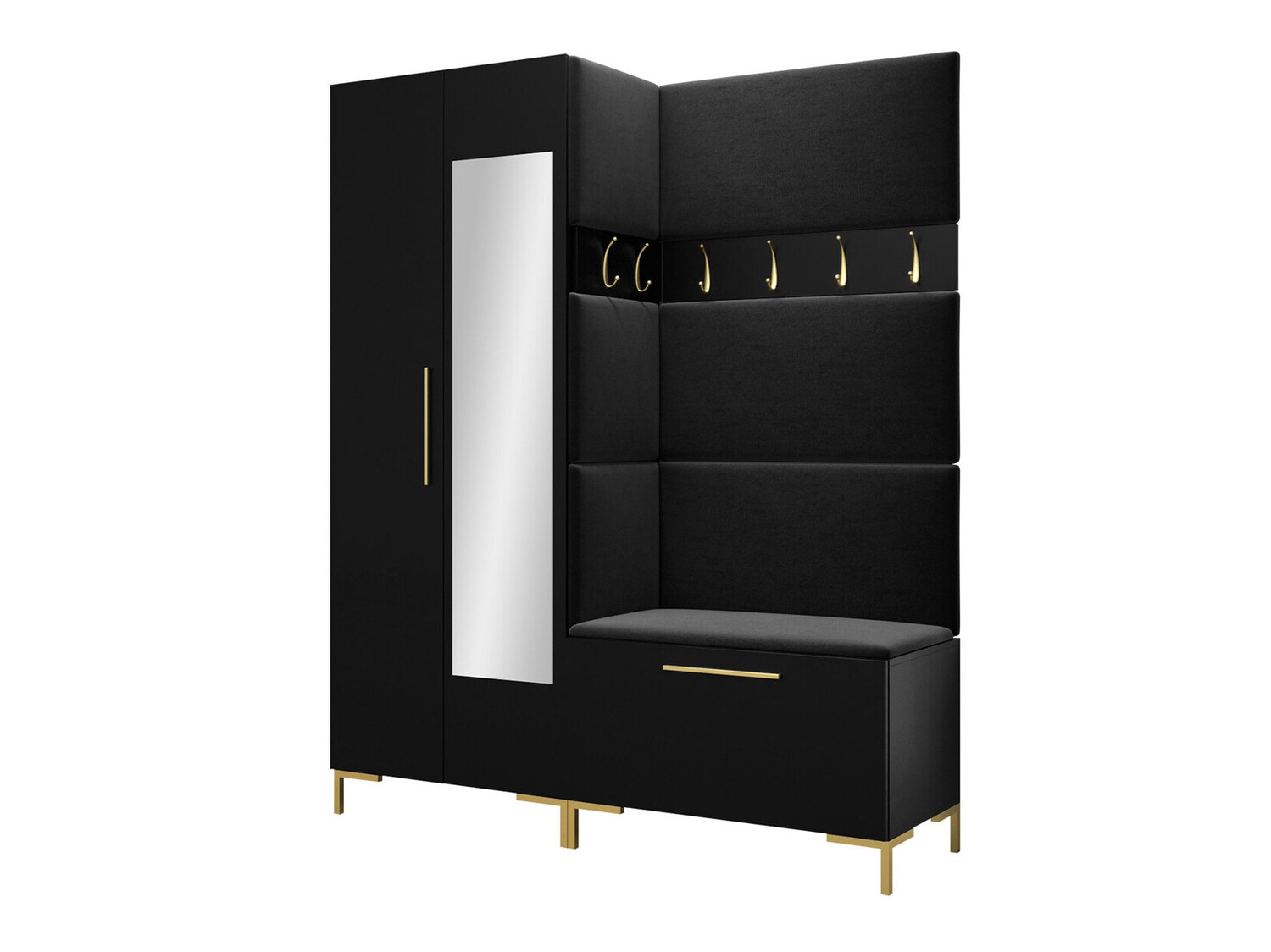 Conjunto para recibidor Nomal IX (Cuero ecológico Soft 011)