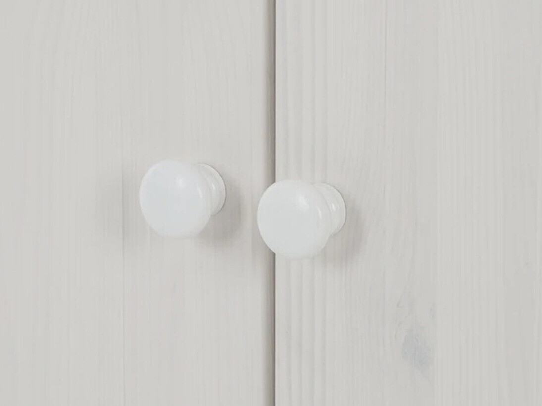 Conjunto de estantería Saltoro 111 (Blanco + Miel de roble)