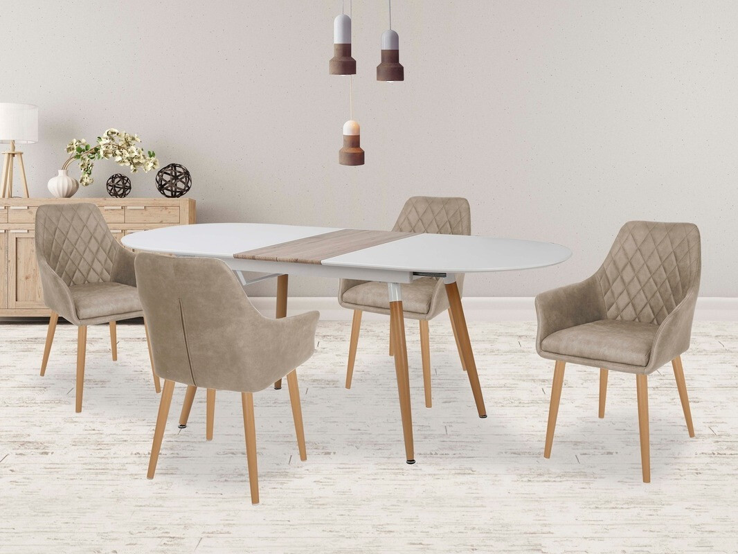 Conjunto de mesas y sillas para comedor Houston 421