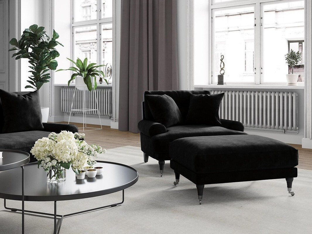 Conjunto de muebles tapizado Deltori 124 (Riviera 100)