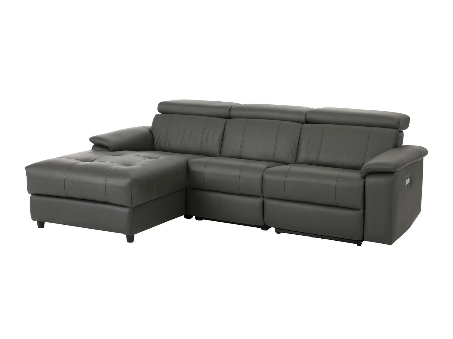 Sillón reclinable de ángulo suave Denton 1502 (Gris)