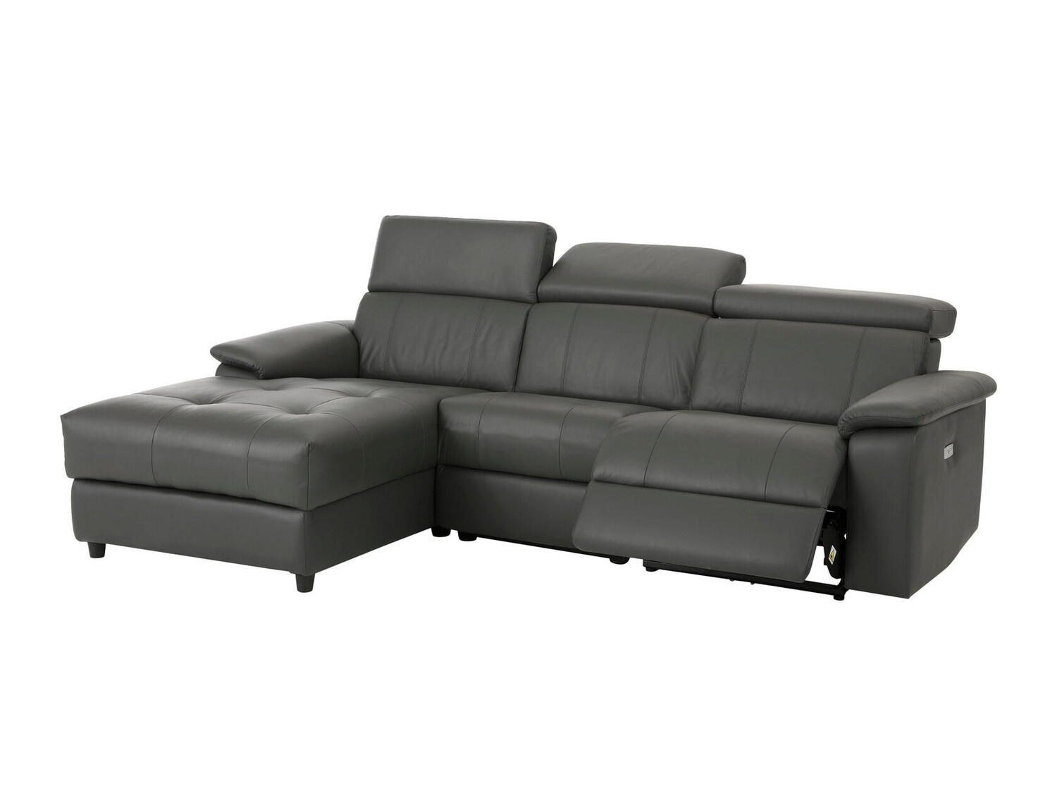 Sillón reclinable de ángulo suave Denton 1502 (Gris)