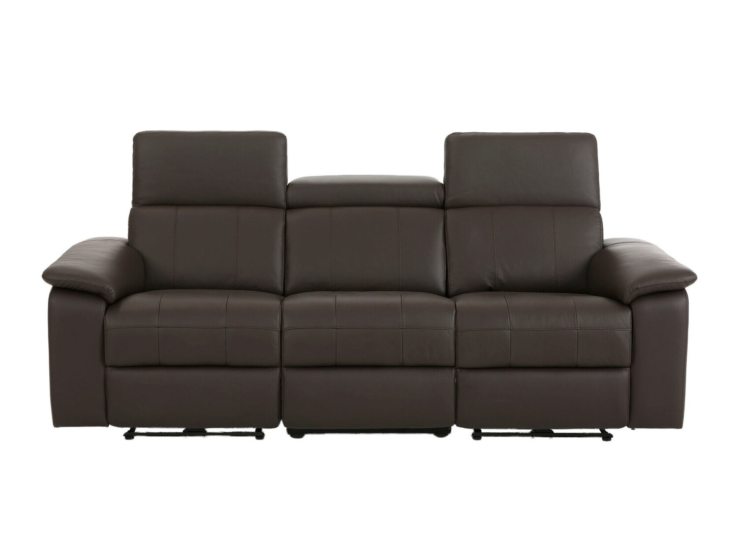 Sofá reclinable Denton 644 (Marrón)