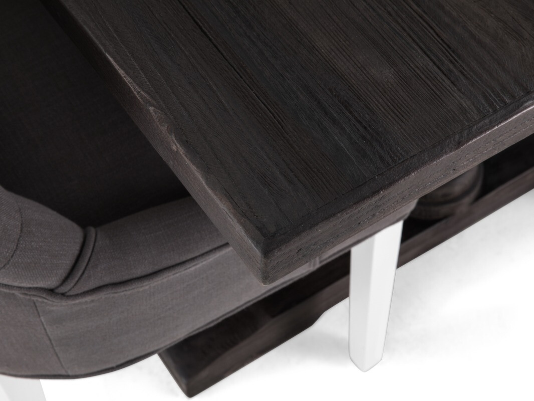 Conjunto de comedor Scandinavian Choice 590 (Gris + Blanco)