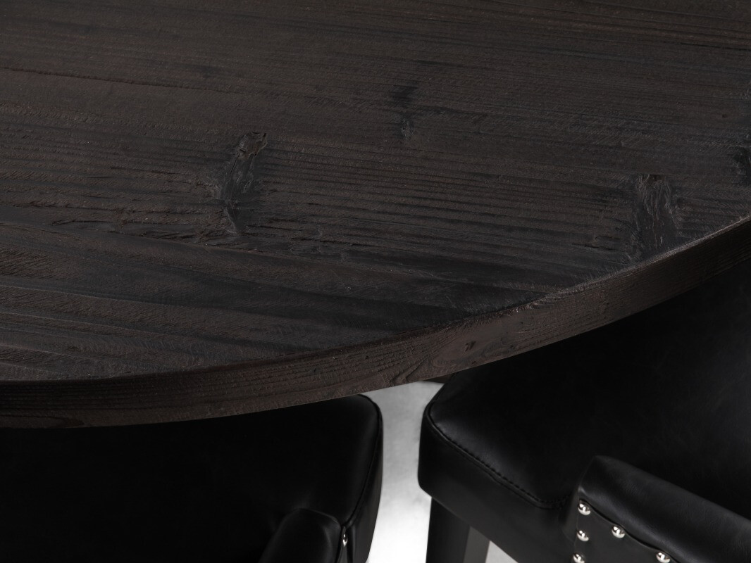 Conjunto de comedor Manor House 187 (Negro)