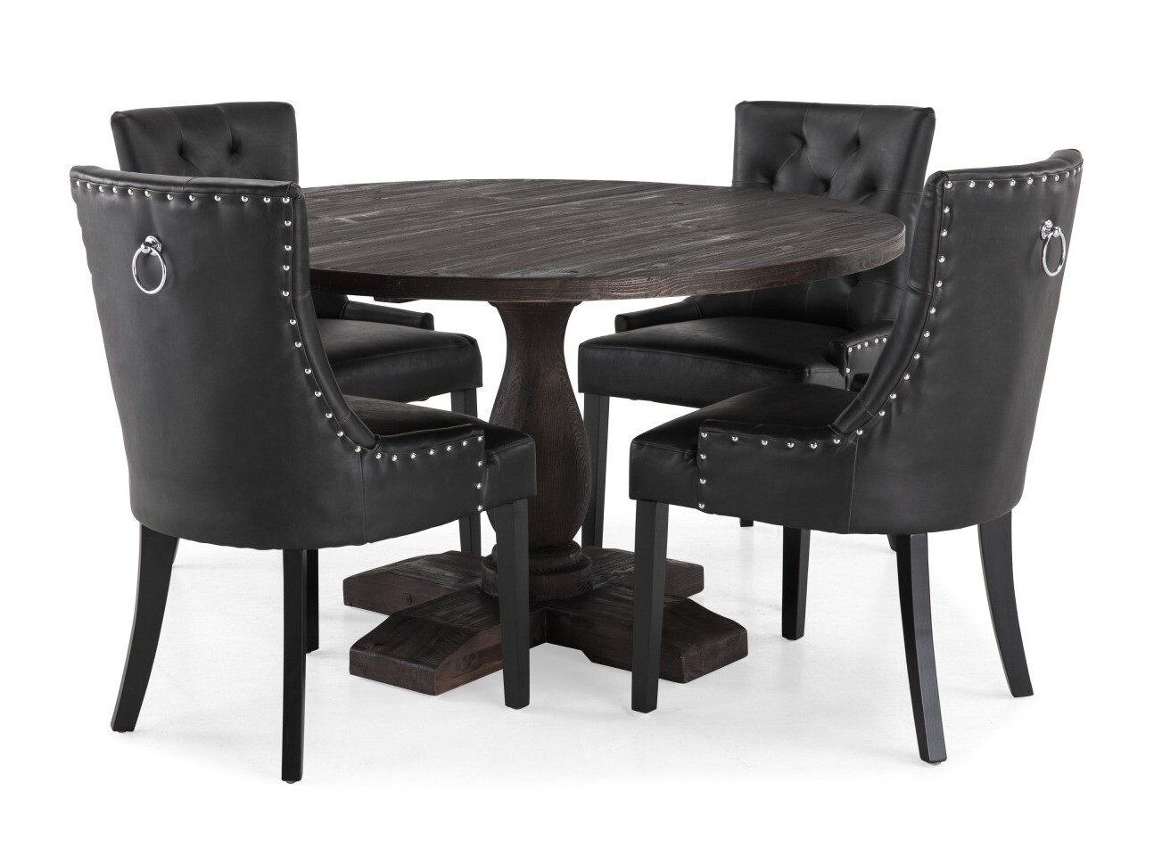 Conjunto de comedor Manor House 188 (Negro)