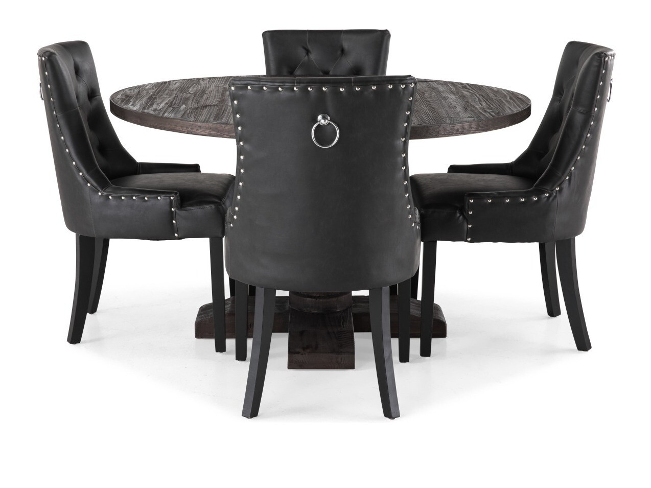 Conjunto de comedor Manor House 188 (Negro)