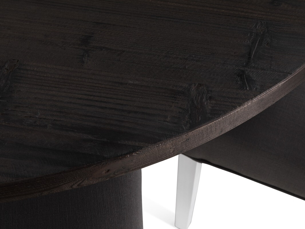 Conjunto de comedor Scandinavian Choice 634 (Gris + Blanco)