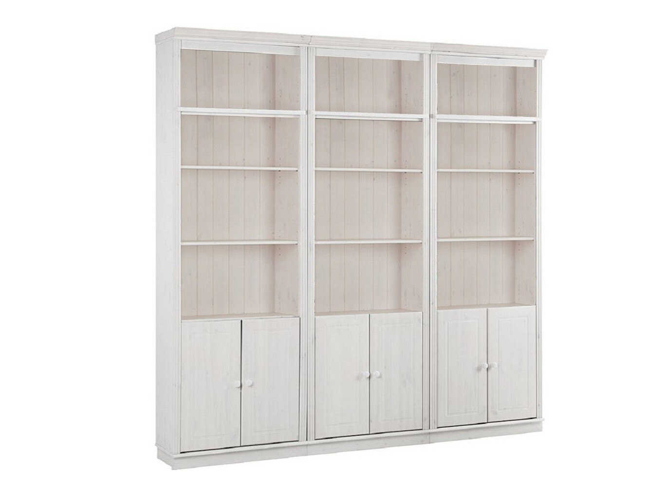 Conjunto de estantería Saltoro 117 (Blanco)