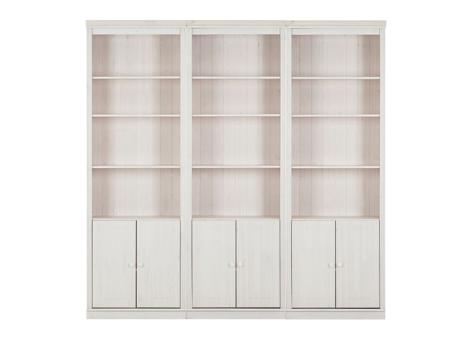 Conjunto de estantería Saltoro 117 (Blanco)