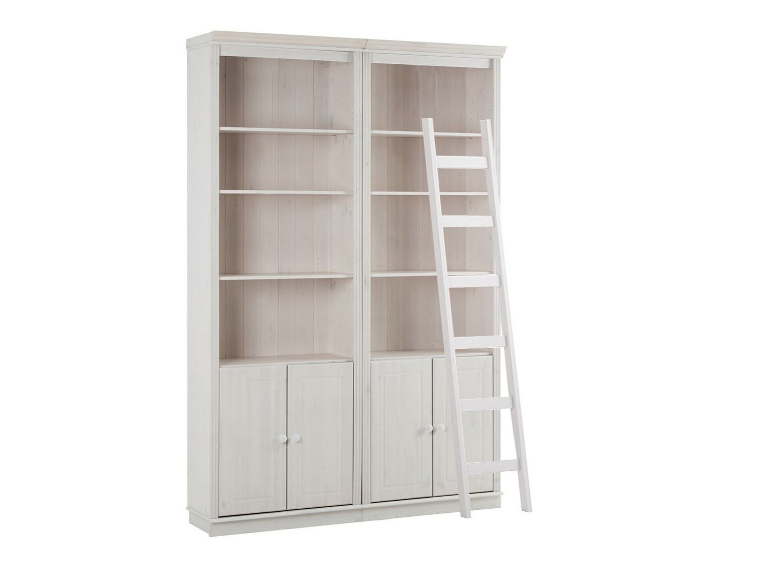 Conjunto de estantería Saltoro 118 (Blanco)