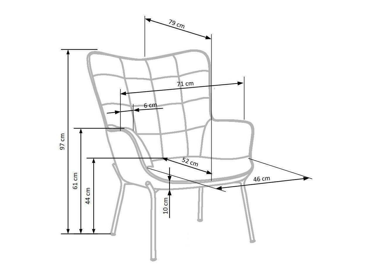 Sillón Houston 851 (Verde)