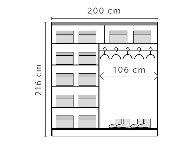 Armario Aviromu 100 (Pino Anderson)