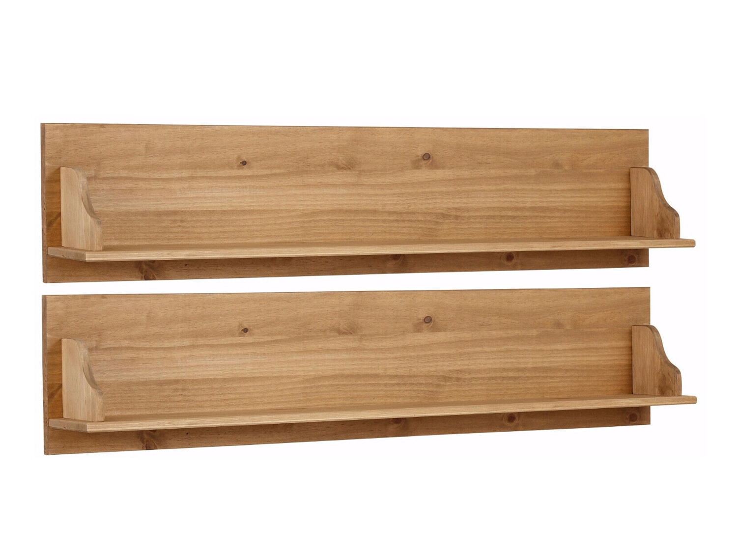 Conjunto de estanterías colgantes Fentivo 106 (Pino)