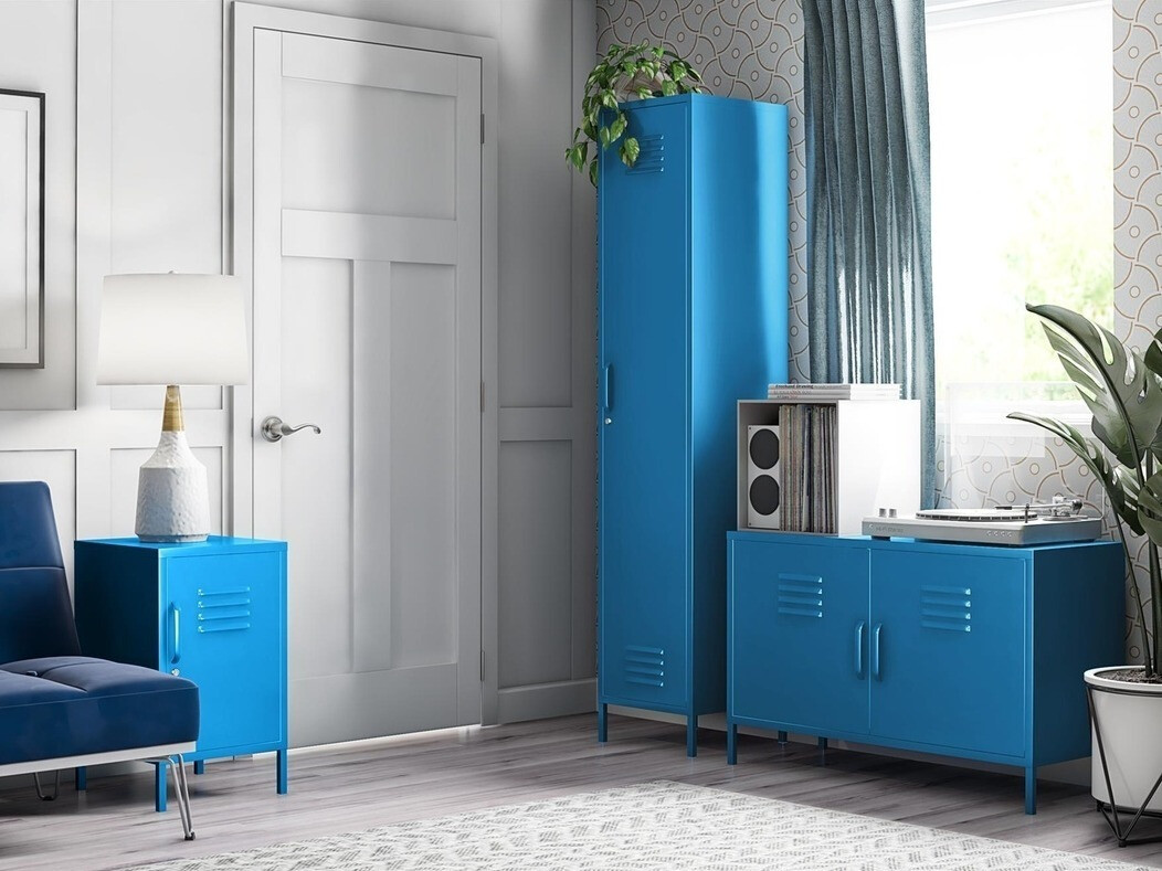 Conjuntos de muebles Novogratz Sersoni 104 (Azul)