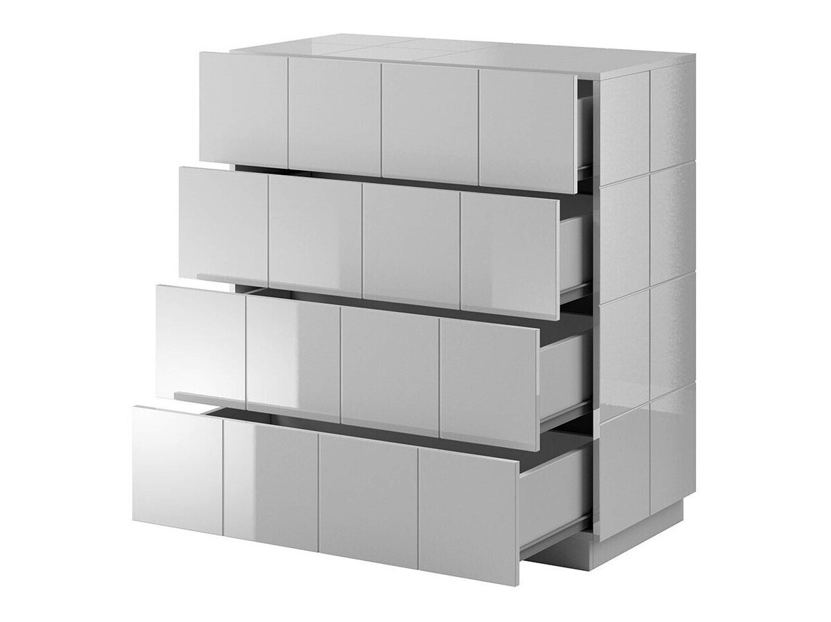 Cómoda Charlotte 133 (Negro brillante)