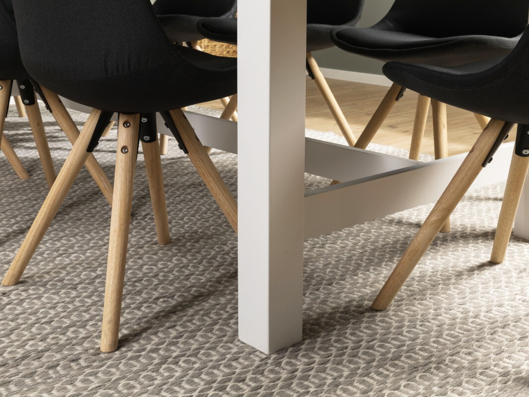 Conjunto de comedor Scandinavian Choice 640 (Gris + Marrón)