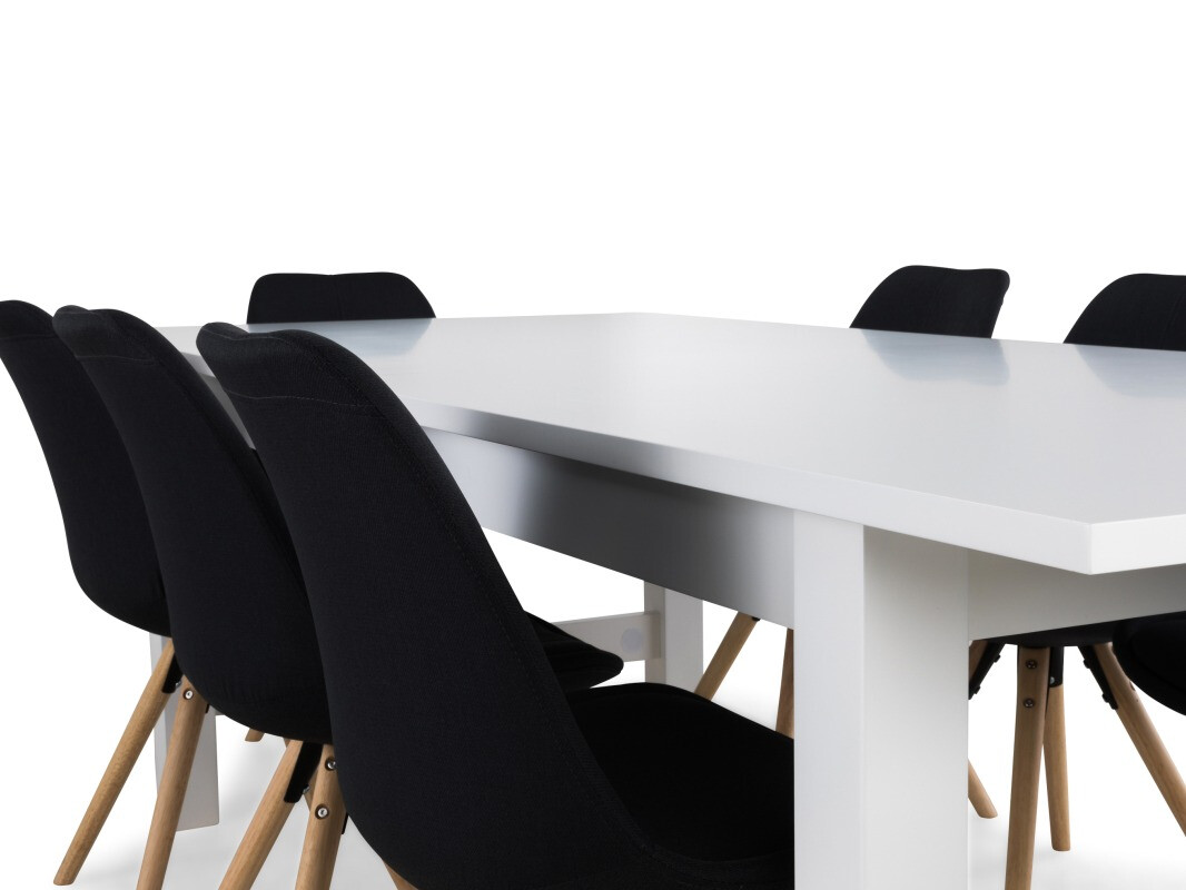 Conjunto de comedor Scandinavian Choice 640 (Gris + Marrón)