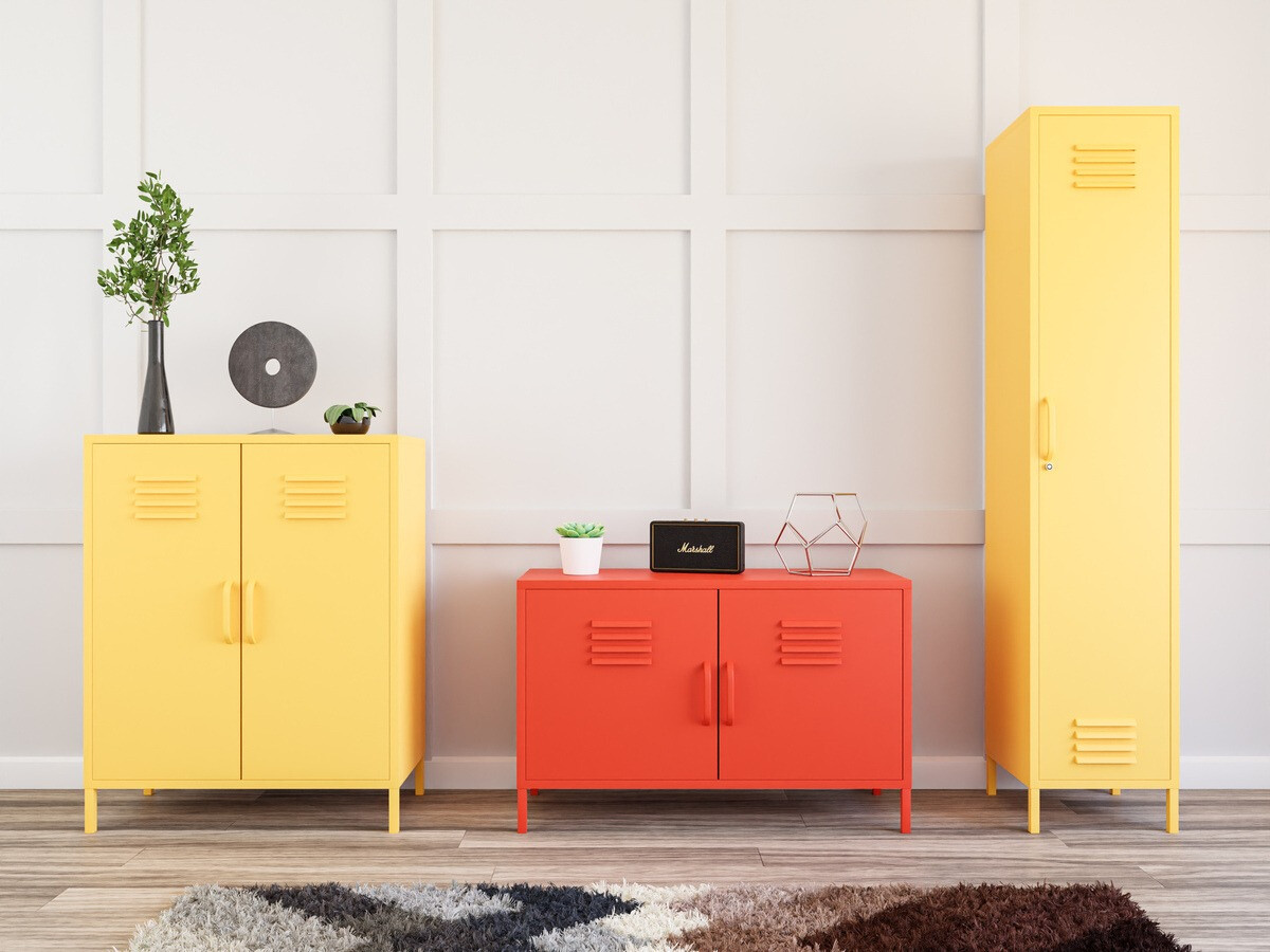 Conjuntos de muebles Sersoni 100 (Amarillo + Naranja)