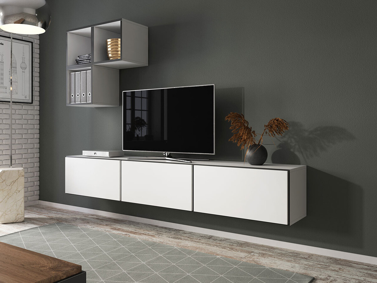 Estantería de pared Corbele 101 (Blanco)