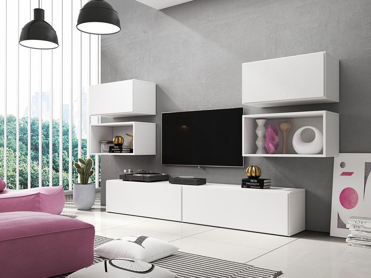 Estantería de pared Corbele 103 (Blanco)