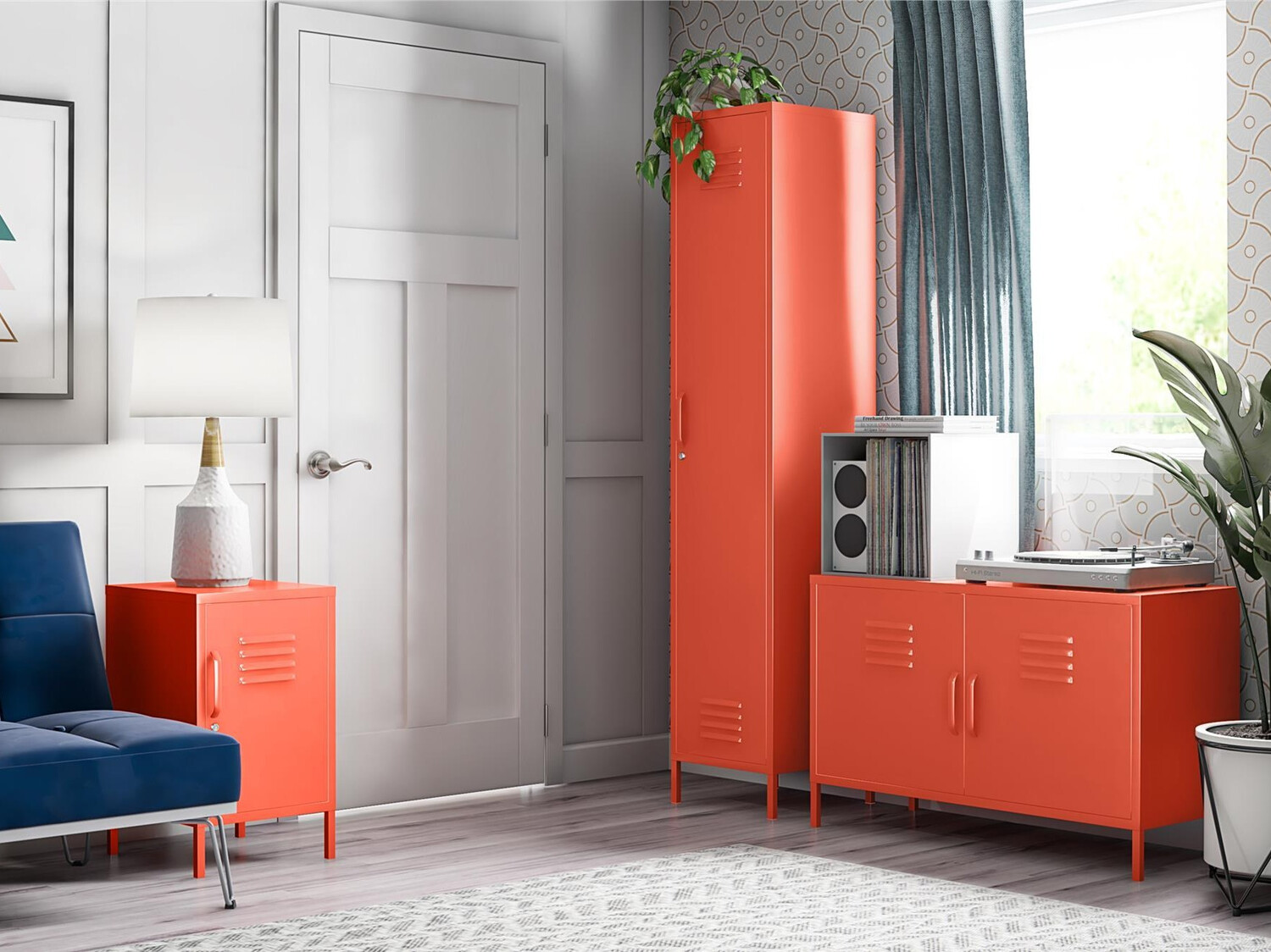 Aparador Novogratz Sersoni 102 (Naranja)