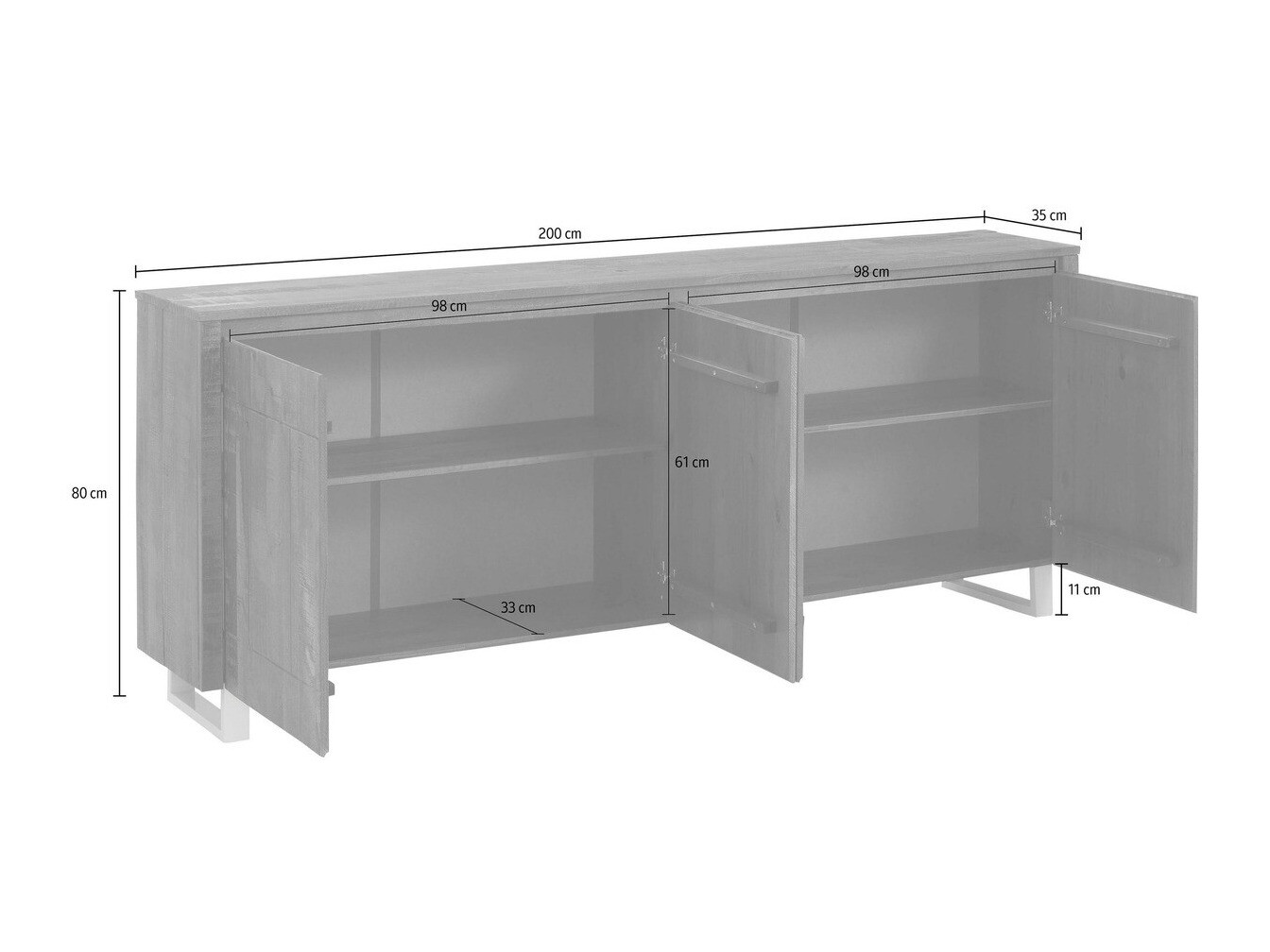 Aparador Benlivu 101