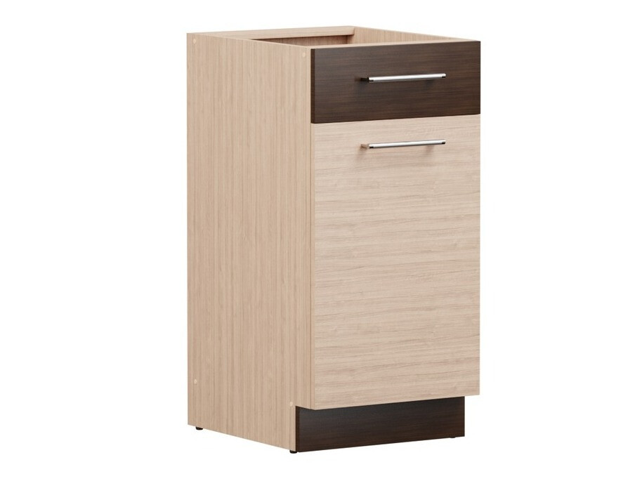 Mueble modular con cajón y puertas. Mode Light 110