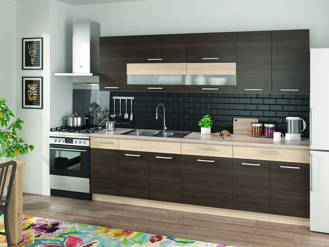 Mueble modular con cajones Mode Dark 111