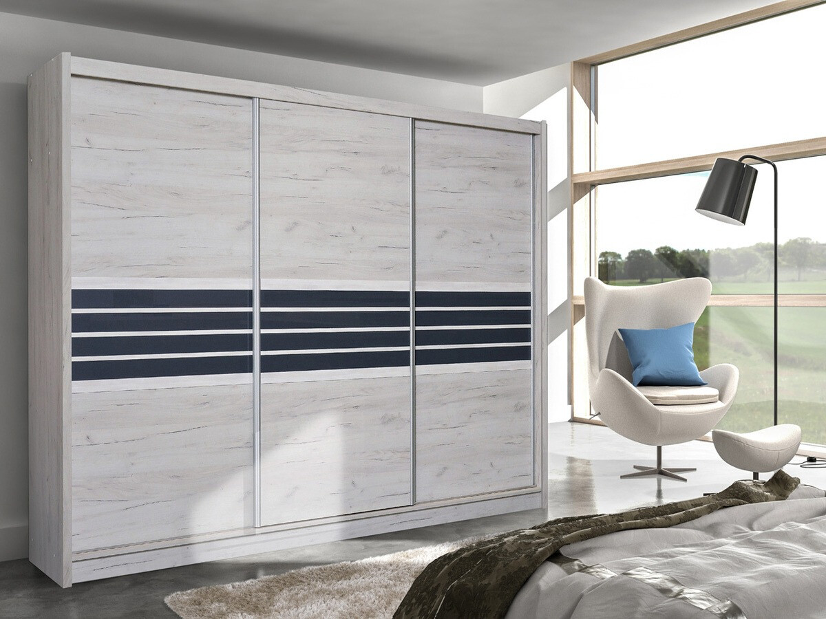 Armario Honolulu 116 (Roble gris+ Grafito)