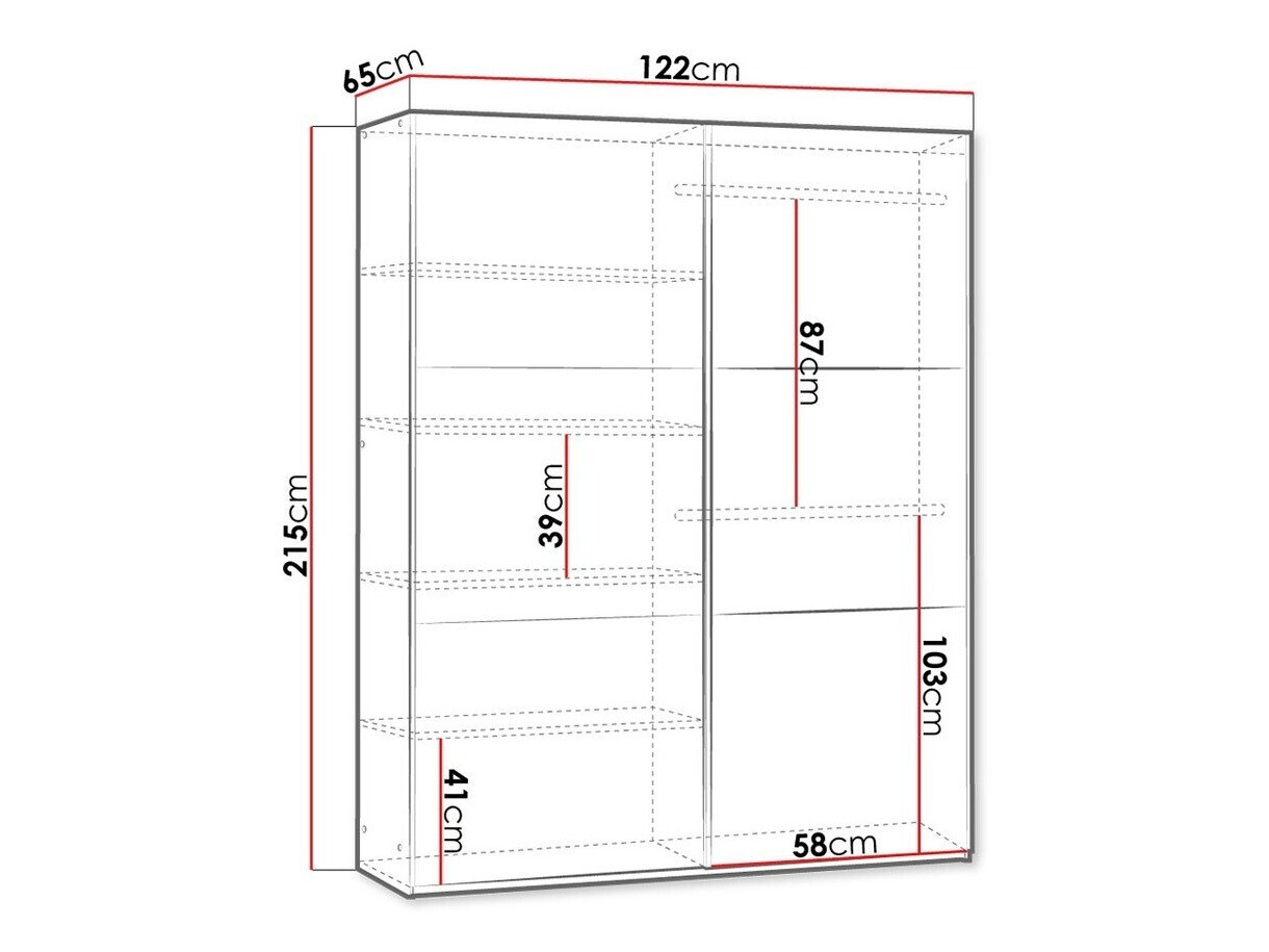 Armario Honolulu 123 (Negro)