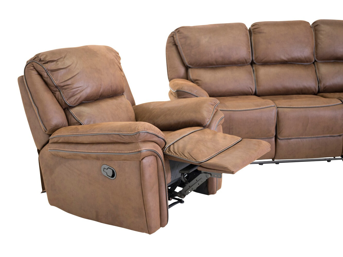 Sillón reclinable Dallas 4725 (Marrón)