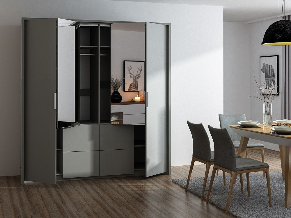 Armario Honolulu 139 (Grafito)