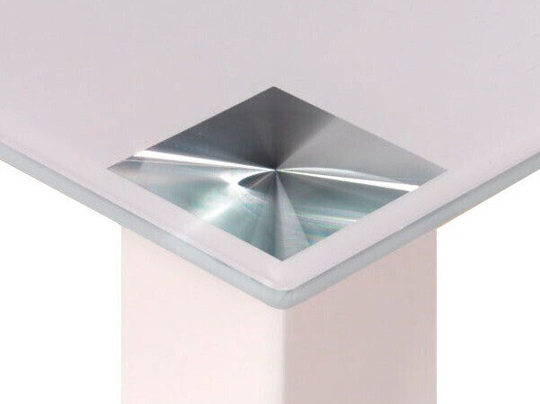 Conjunto de mesas y sillas para comedor Denton 268 (Blanco + Negro)