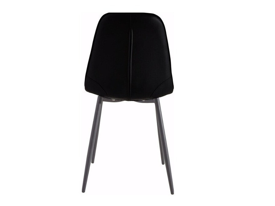 Conjunto de mesas y sillas para comedor Denton 274 (Blanco + Negro)