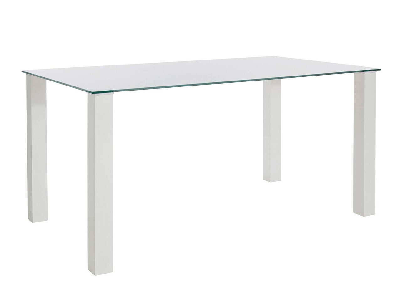 Conjunto de mesas y sillas para comedor Denton 280 (Blanco + Negro)