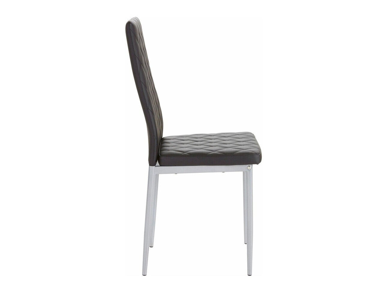 Conjunto de mesas y sillas para comedor Denton 280 (Blanco + Negro)