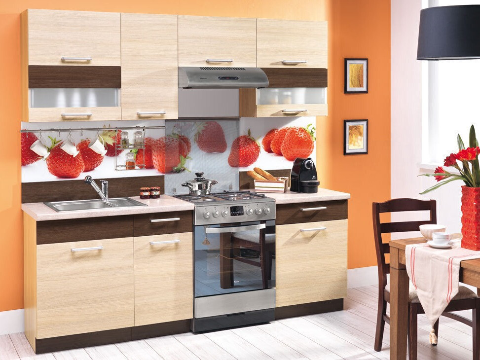 Mueble modular con cajón y puertas. Mode Light 112