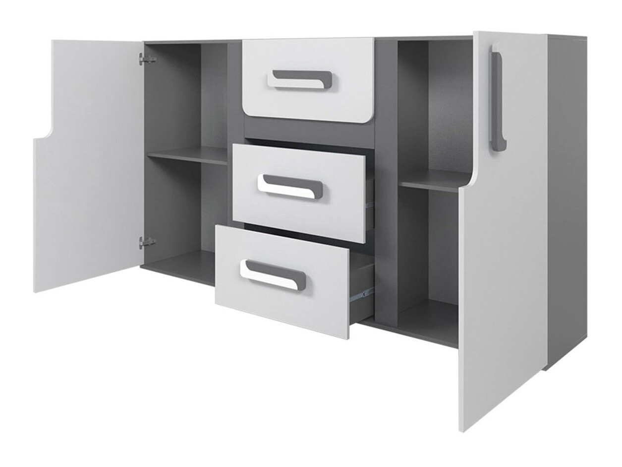 Cómoda Aviseve 102 (Antracita + Blanco)