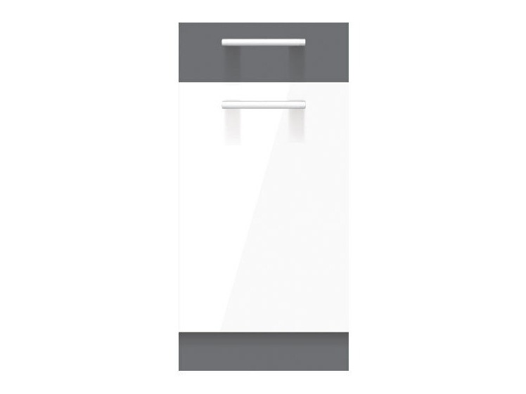 Mueble modular con cajón y puertas. Mode White 112