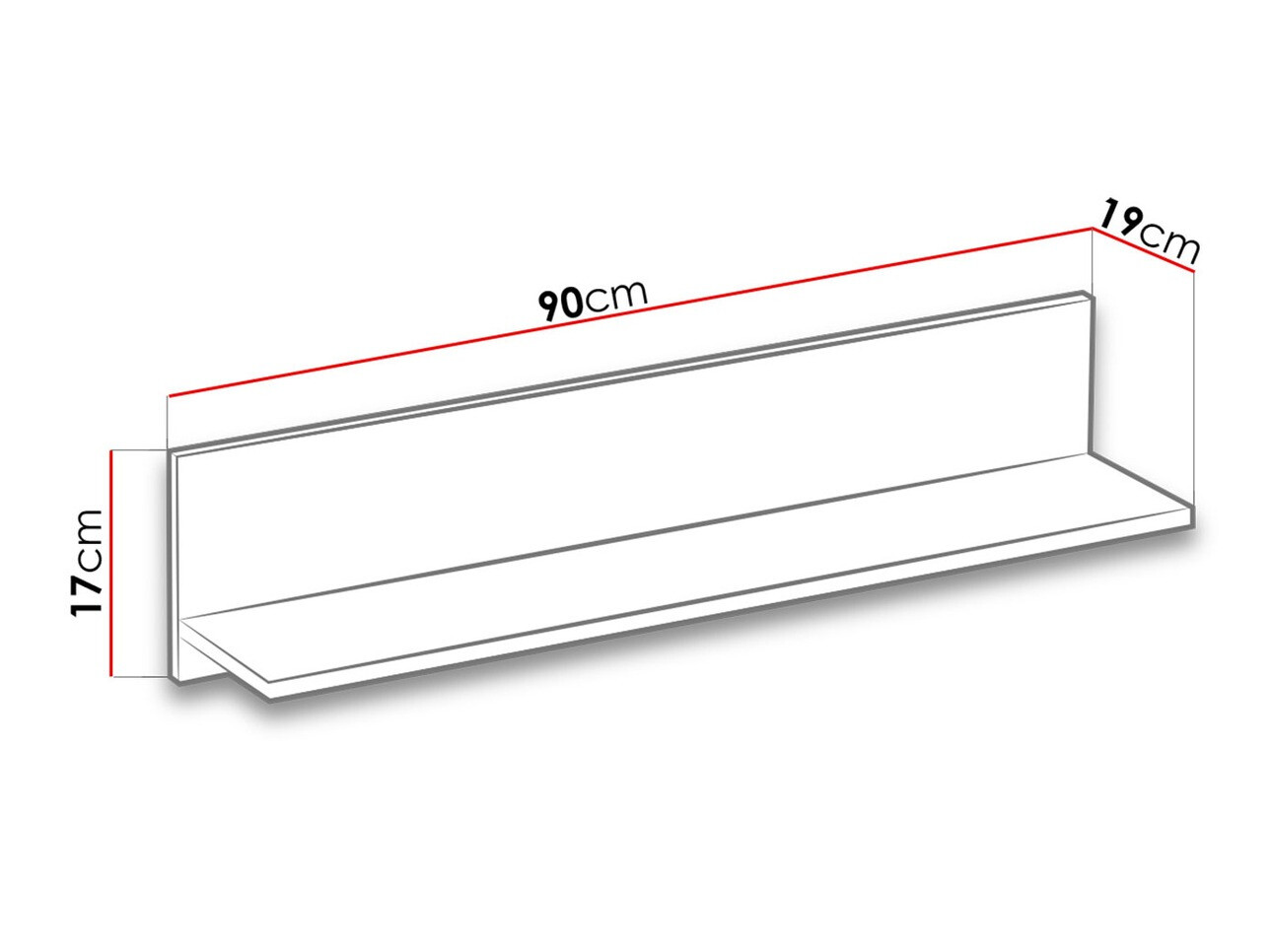 Estantería de pared Lorlare 109