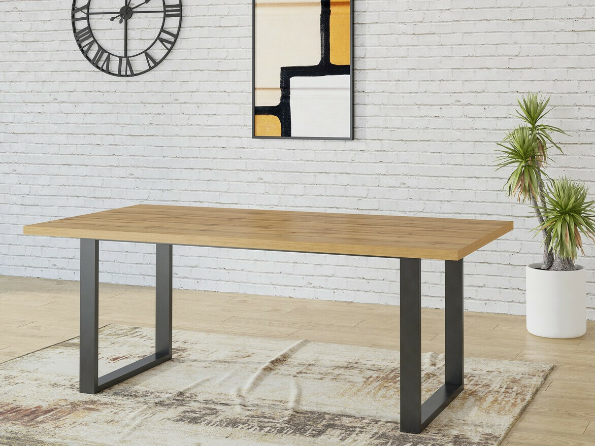 Mesa Avicavu 106 (Roble wotan + Negro)