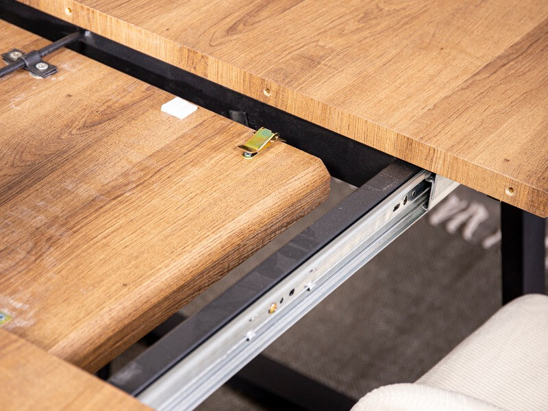 Mesa Dallas 172 (Marrón + Negro)