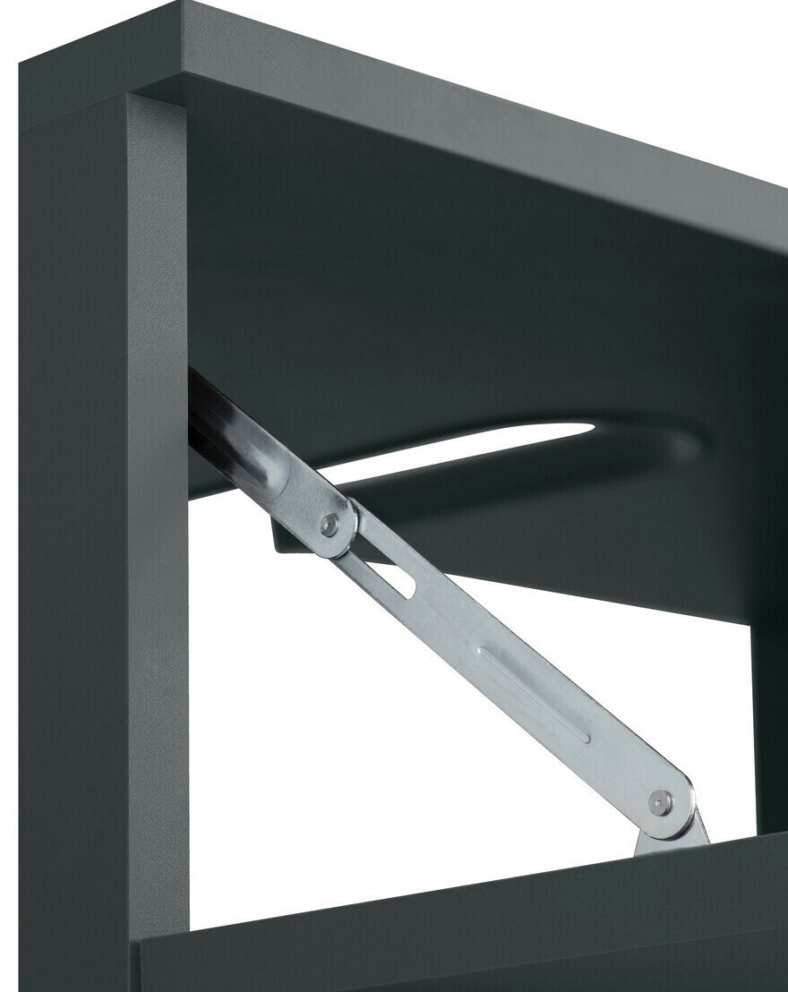 Armario de baño de pie para lavabo Larlori 100 (Antracita)