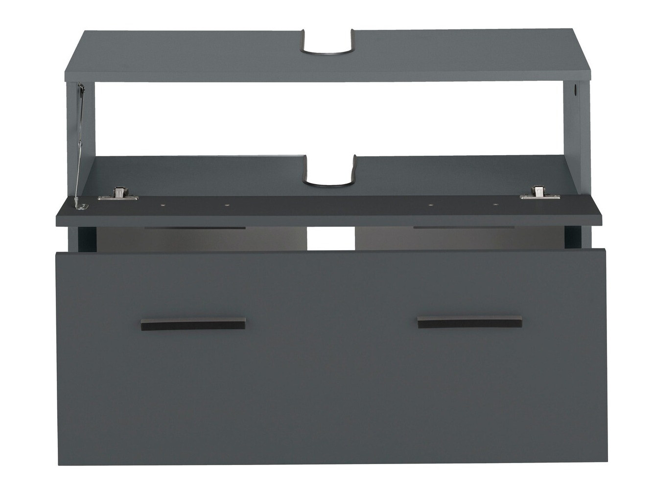 Armario de baño de pie para lavabo Larlori 101 (Antracita)