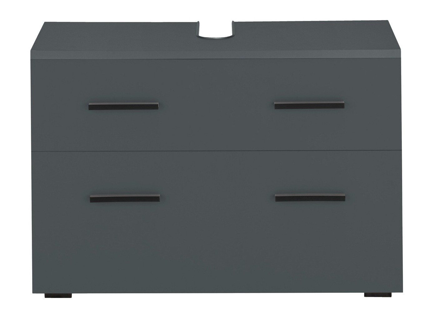 Armario de baño de pie para lavabo Larlori 101 (Antracita)