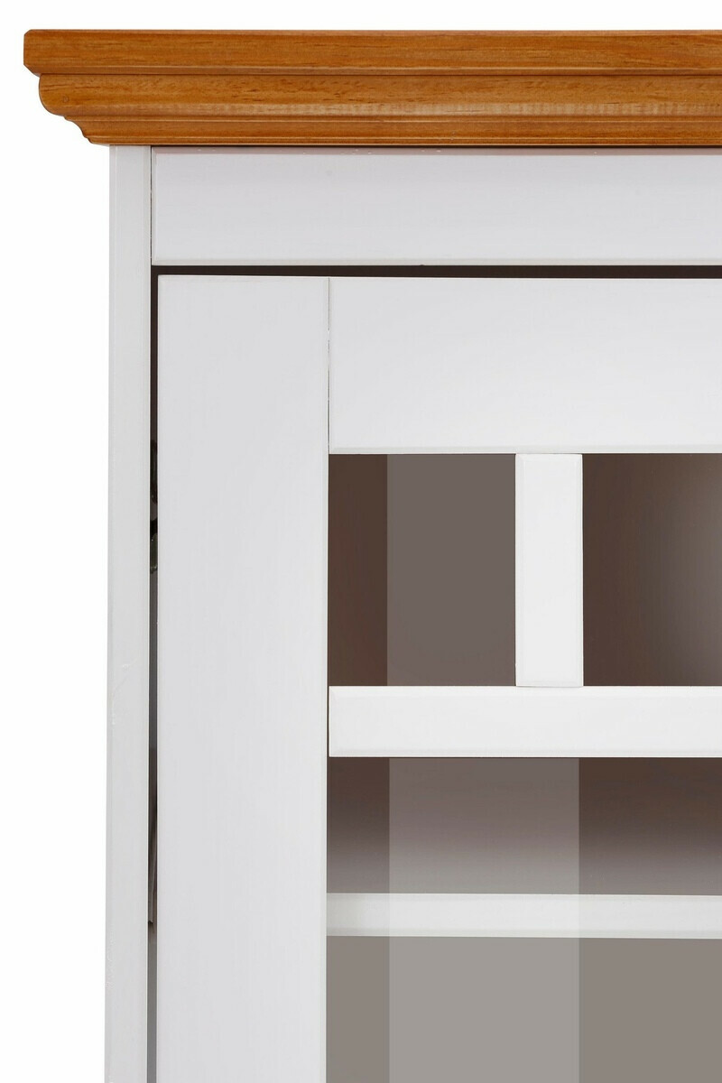 Estantería Fentivo 101 (Blanco + Miel de roble)