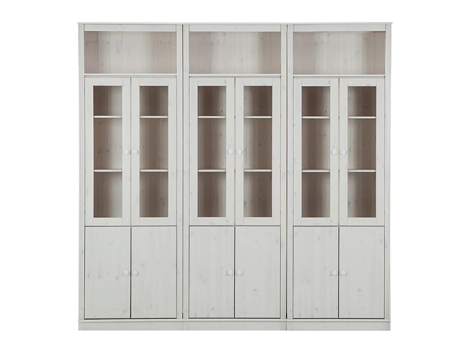 Conjunto de estantería Saltoro 114 (Gris)