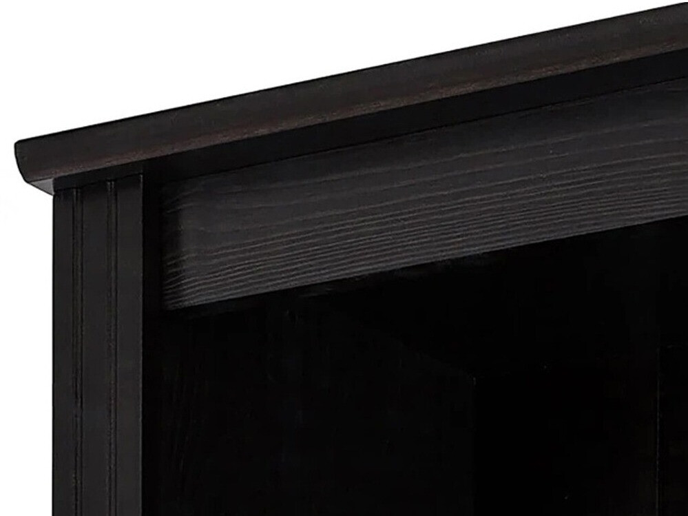 Conjunto de estantería Saltoro 114 (Marrón oscuro)